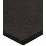 Pavimento deportivo sport negro 6mm | 1.25x10m Pavimento antideslizante fabricado a partir de caucho SBR y 5% partículas de EPDM. Especialmente indicado para su uso en centros deportivos profesionales de color negro para gimnasios
