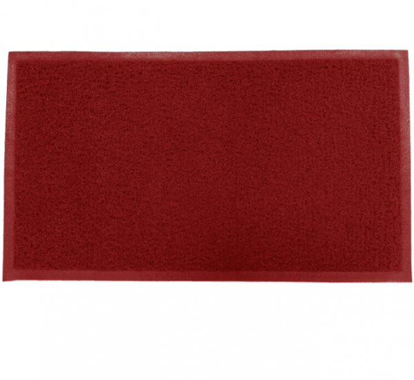 felpudo rizo terminado rojo 60 x 90 cm CARACTERÍSTICAS Color: Rojo Tamaño: 60×90 centímetros Cómodo Higiénico Antideslizante Fácil de limpiar Seguro