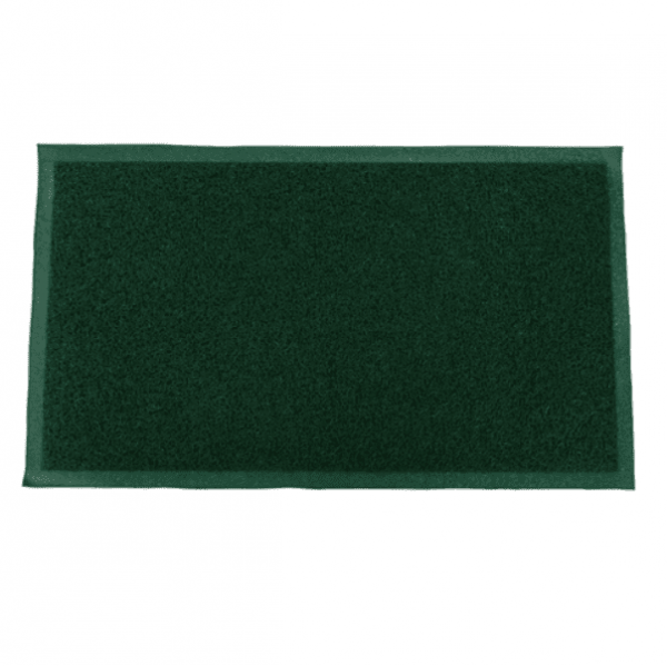 felpudo rizo terminado verde 60 x 90 cm CARACTERÍSTICAS Color: Verde Tamaño: 60×90 centímetros Cómodo Higiénico Antideslizante Fácil de limpiar Seguro